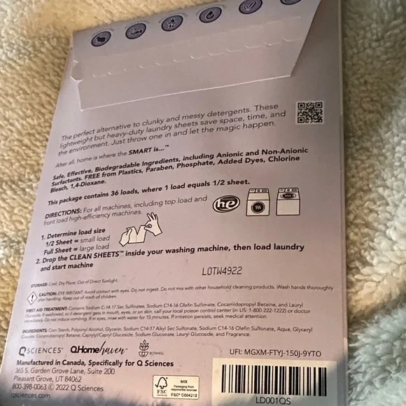 Home refresh Laundry wash.36 loads - Picture 10 of 10